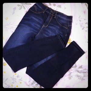 Super High Waisted Dark Wash Jeans